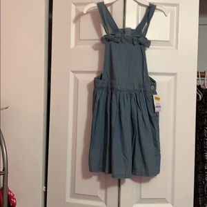 Blue Jean Overall Dress